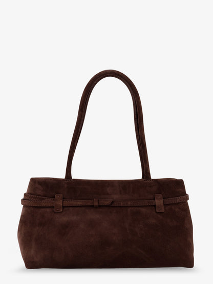Le Cambon East West suede shoulder bag thumbnail