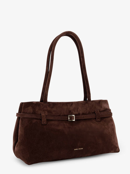 Le Cambon East West suede shoulder bag thumbnail