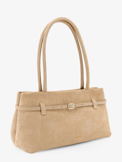 Le Cambon East West suede shoulder bag thumbnail