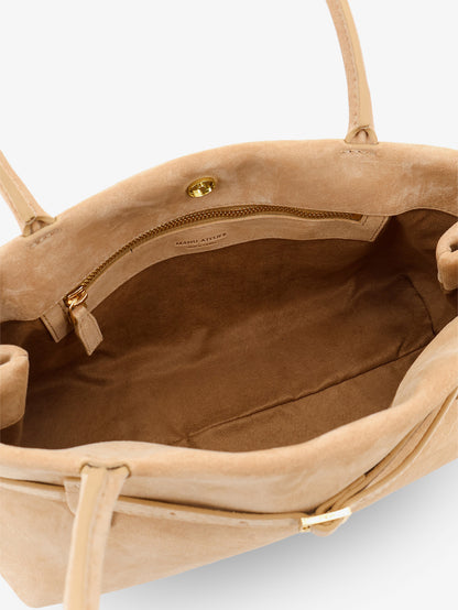 Le Cambon East West suede shoulder bag thumbnail
