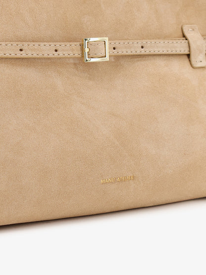 Le Cambon East West suede shoulder bag thumbnail