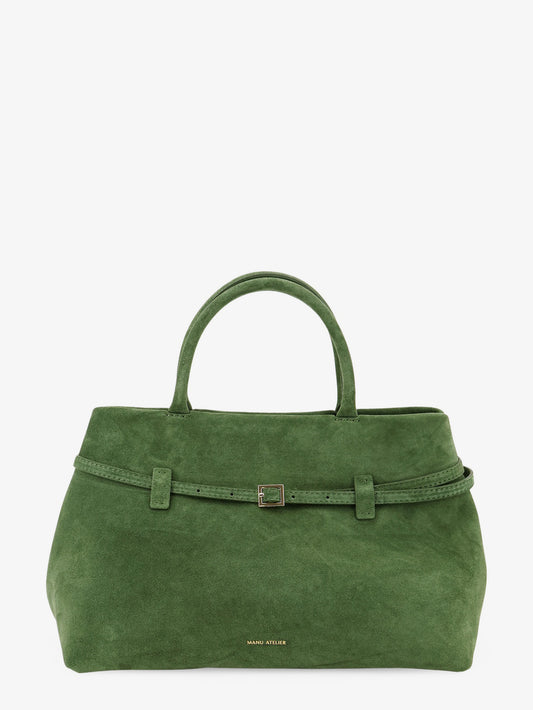 Le Cambon 35 suede handbag