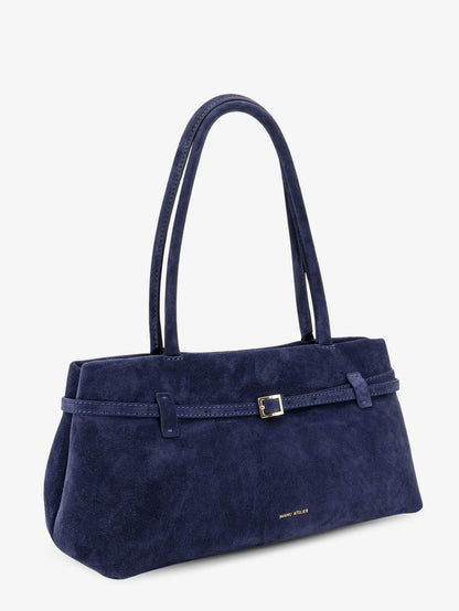 Le Cambon East West suede shoulder bag thumbnail