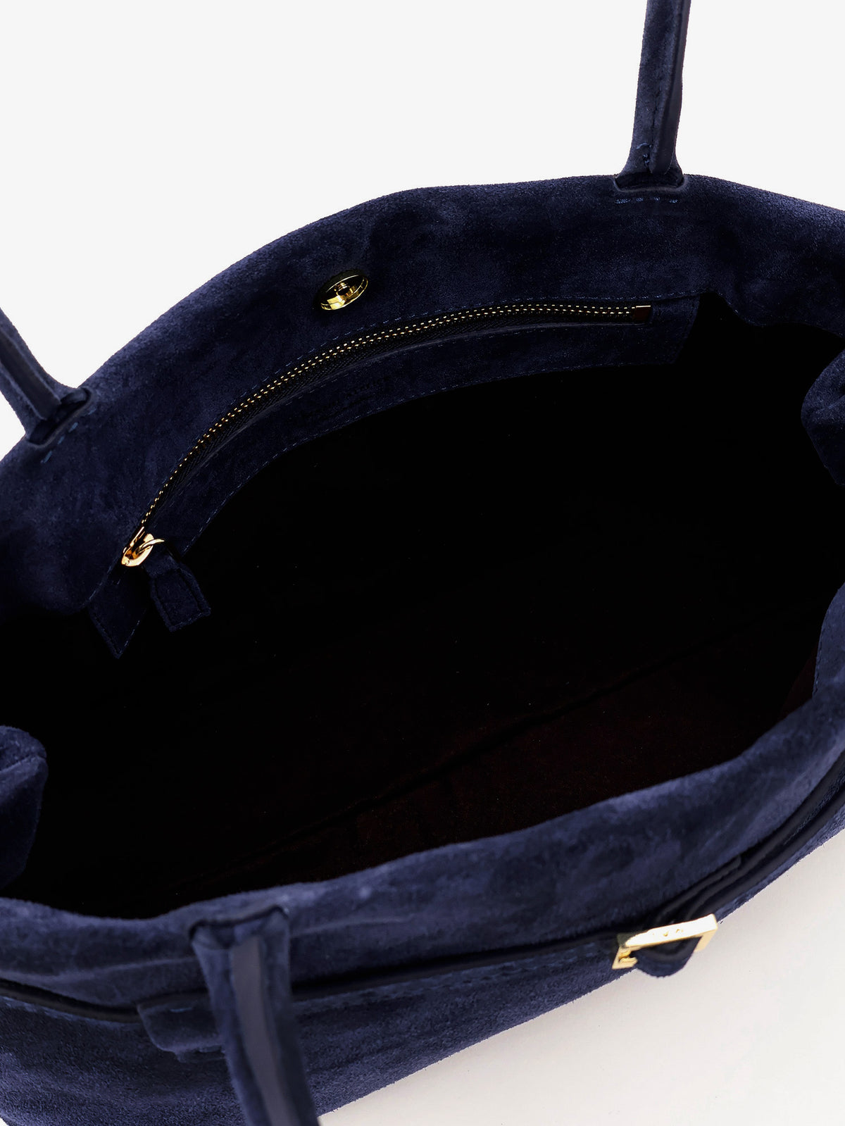 Le Cambon East West suede shoulder bag