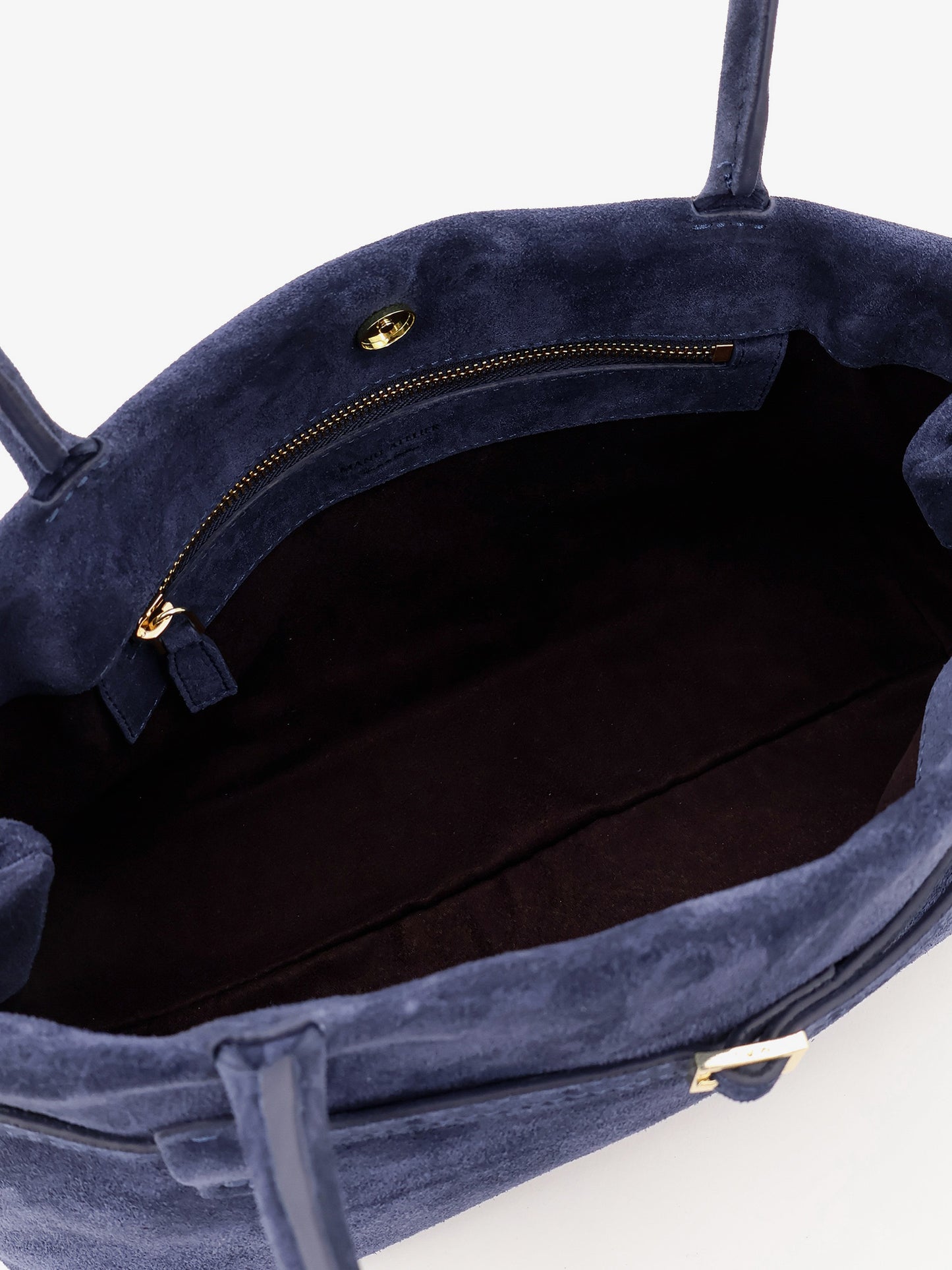 Le Cambon East West suede shoulder bag