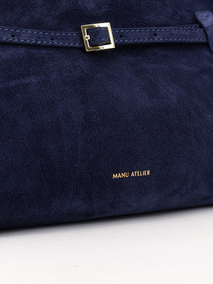 Le Cambon East West suede shoulder bag thumbnail