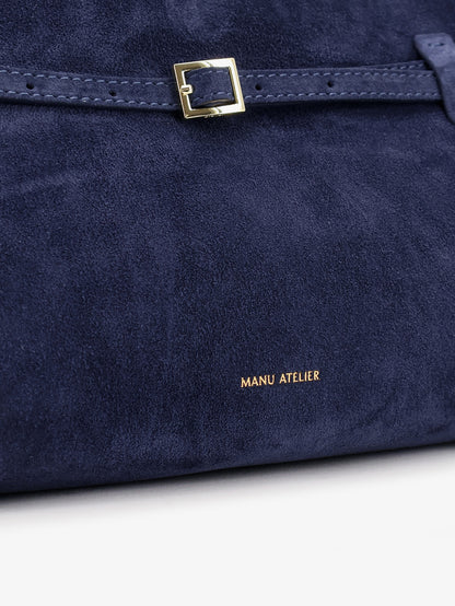 Le Cambon East West suede shoulder bag thumbnail