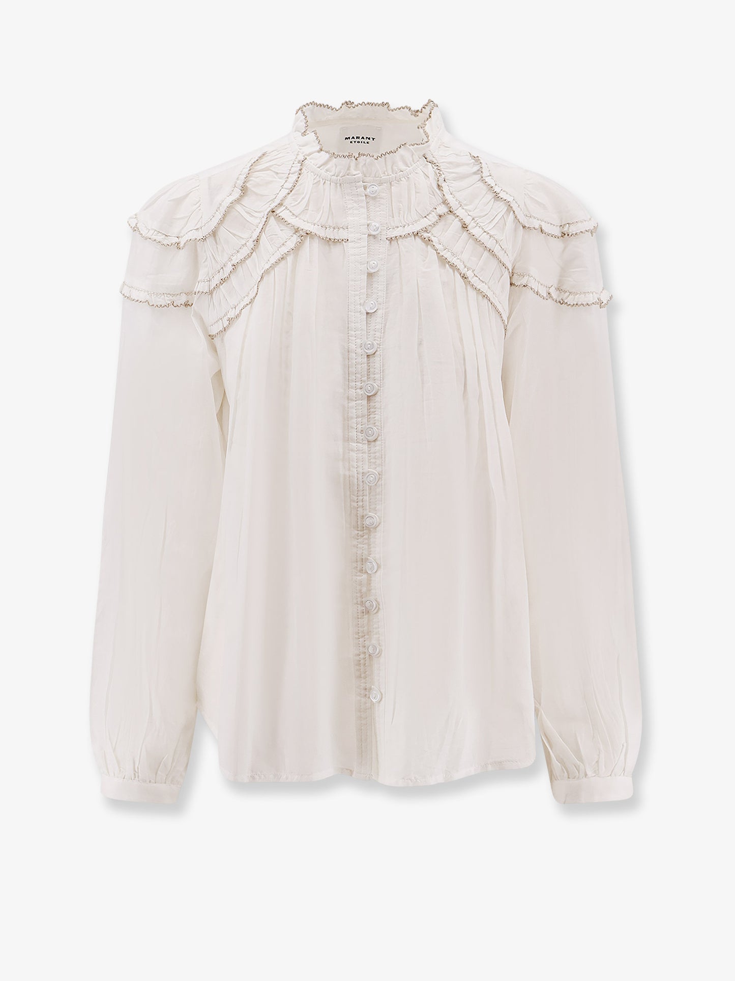 Christa cotton and viscose shirt