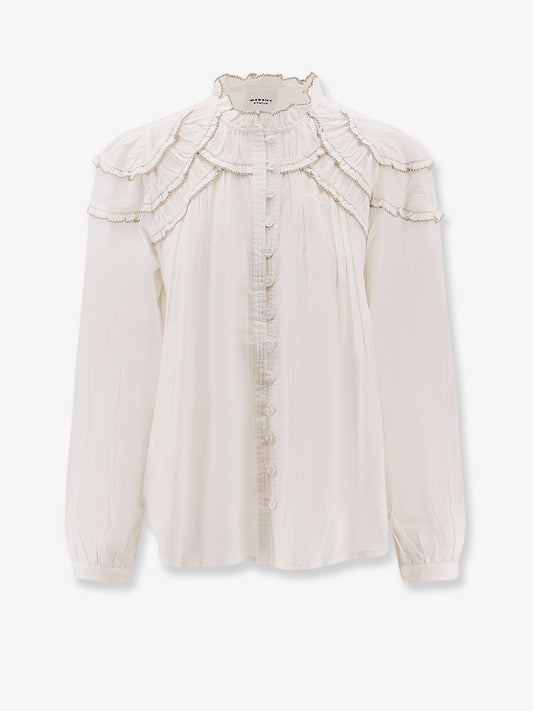 Christa cotton and viscose shirt