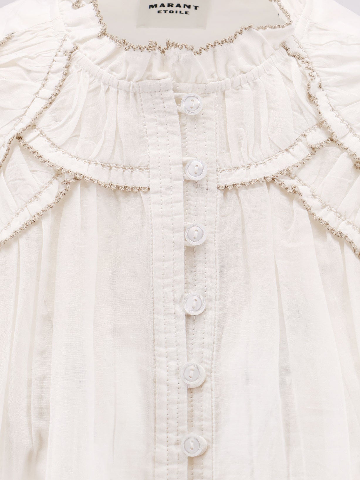 Christa cotton and viscose shirt