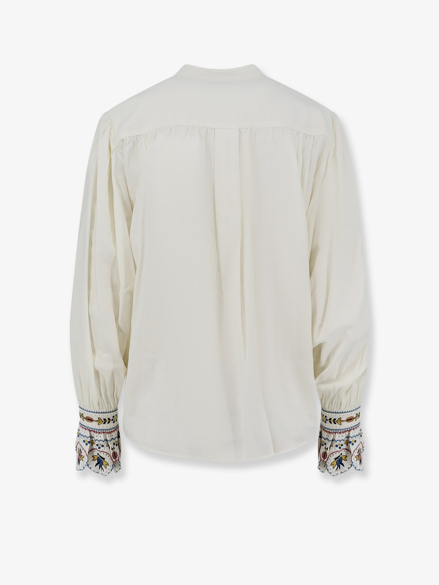 Monique viscose blend shirt with embroidery