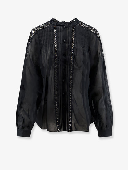 Camicia Polda in viscosa e lino thumbnail