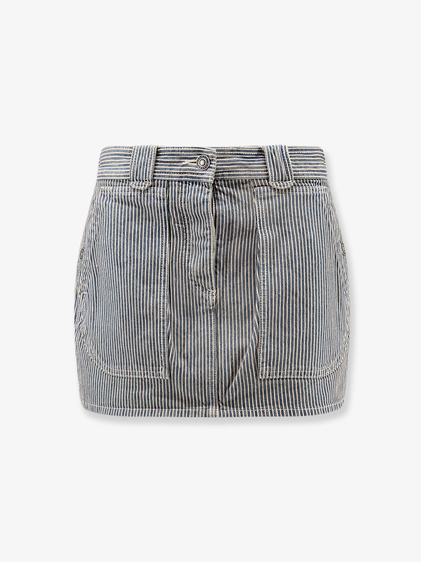 Estera cotton skirt with striped pattern
