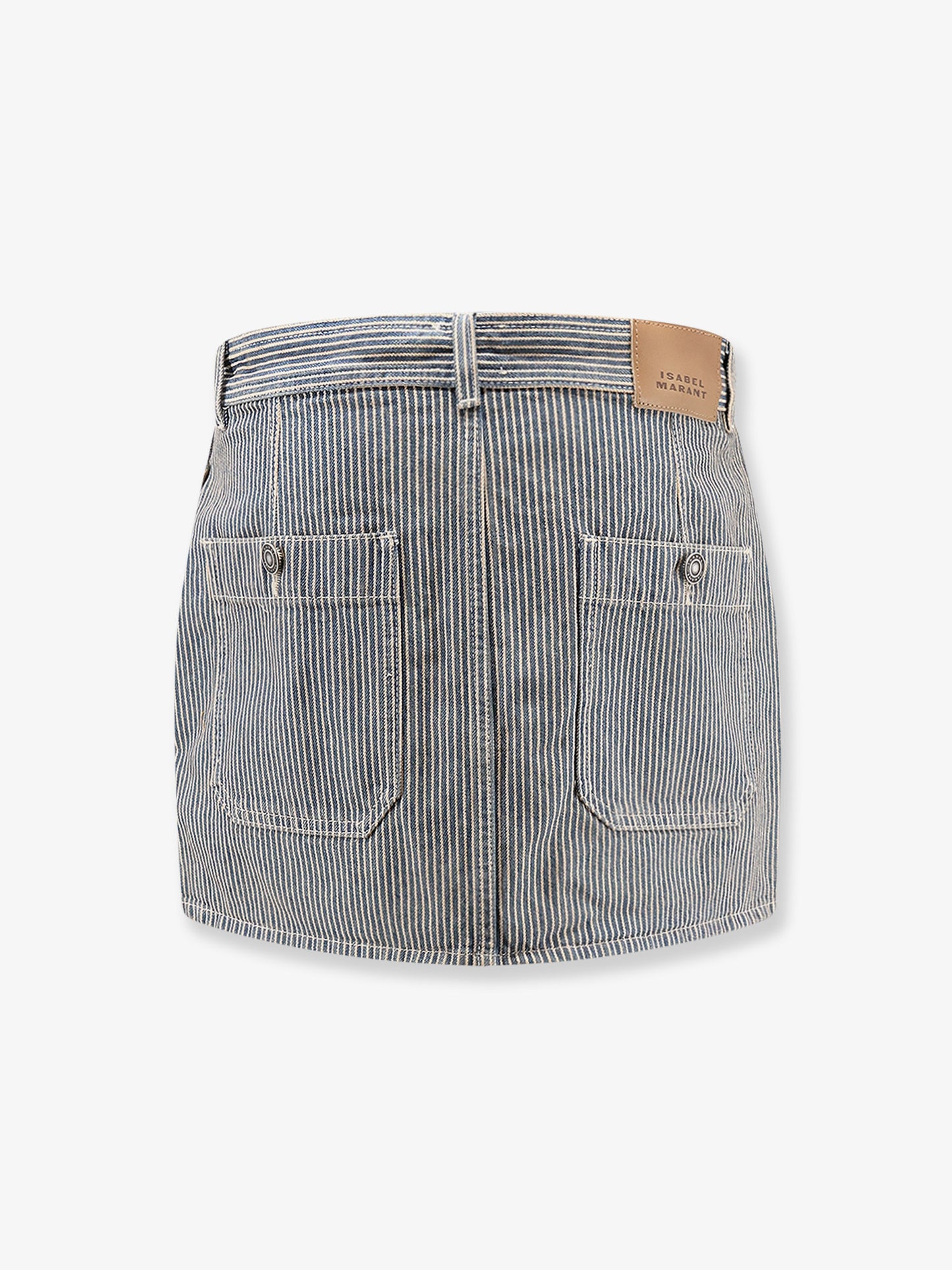 Estera cotton skirt with striped pattern