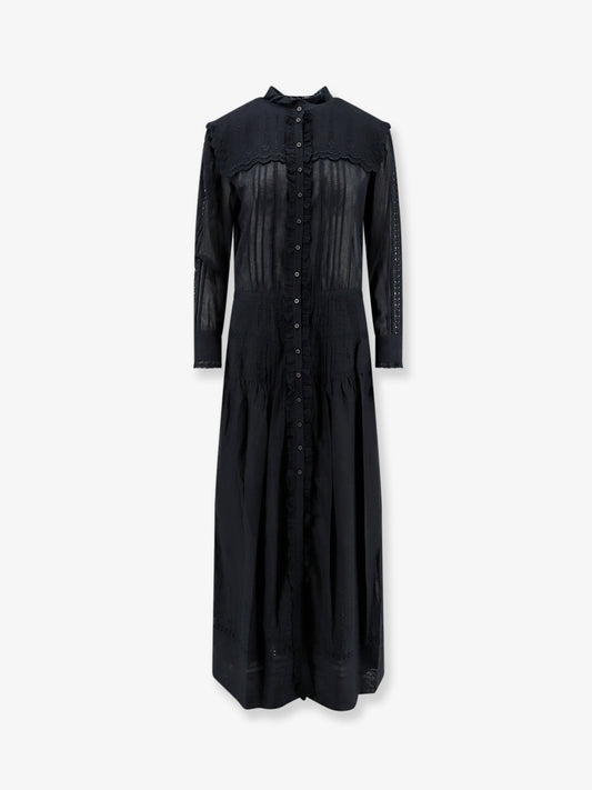 Lonie cotton chemisier dress