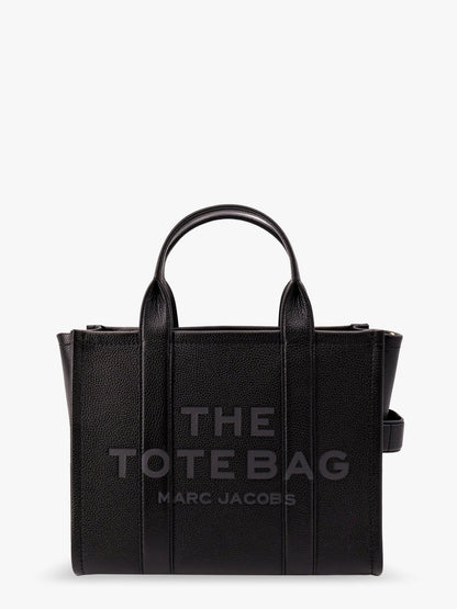 Leather shoulder bag with logo on the front thumbnail