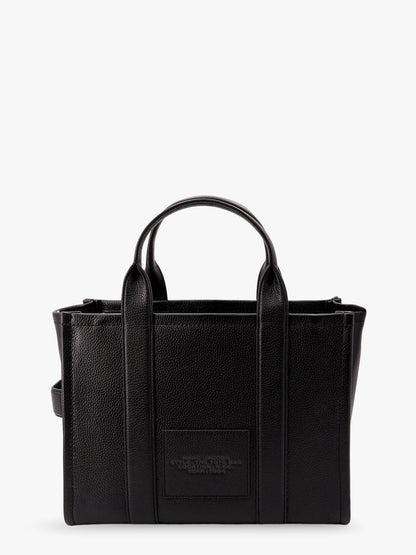 Leather shoulder bag with logo on the front thumbnail