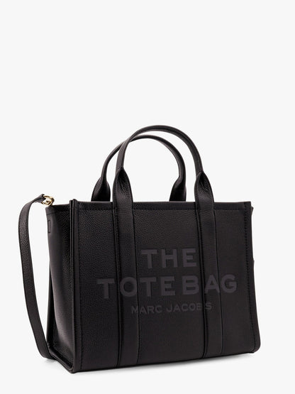 Leather shoulder bag with logo on the front thumbnail