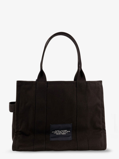 Canvas shopping bag with frontal logo thumbnail