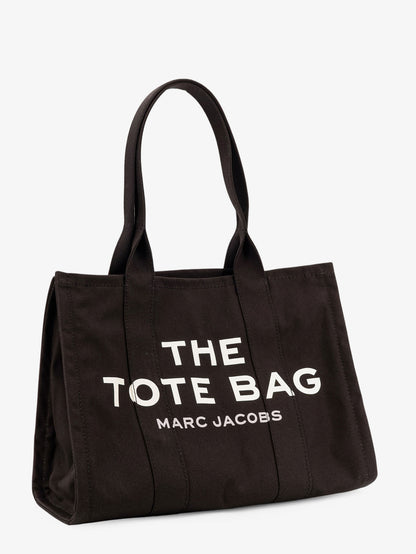 Canvas shopping bag with frontal logo thumbnail