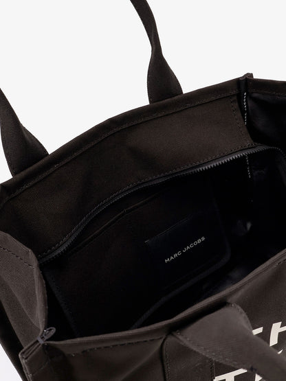 Canvas shopping bag with frontal logo thumbnail