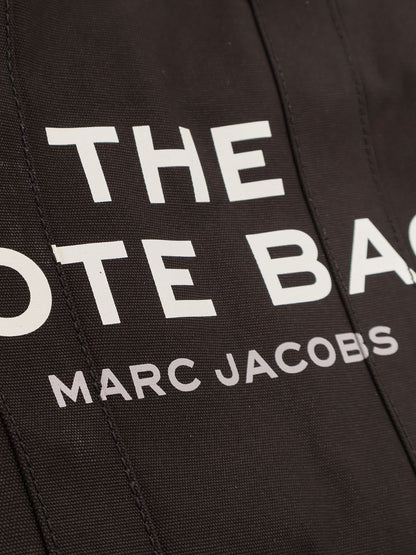 Canvas shopping bag with frontal logo thumbnail
