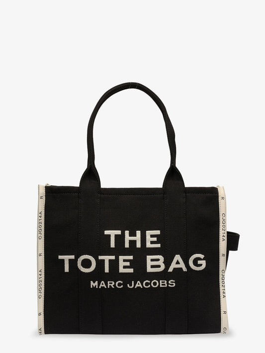 Borsa shopping Traveler Tote in canvas con logo frontale