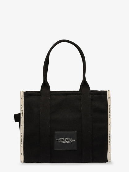 Borsa shopping Traveler Tote in canvas con logo frontale thumbnail