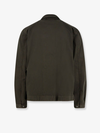 Cotton blend jacket with Logo detail thumbnail