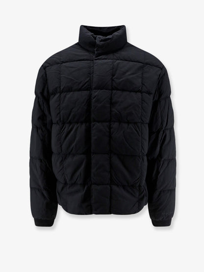 Padded nylon bomber jacket thumbnail