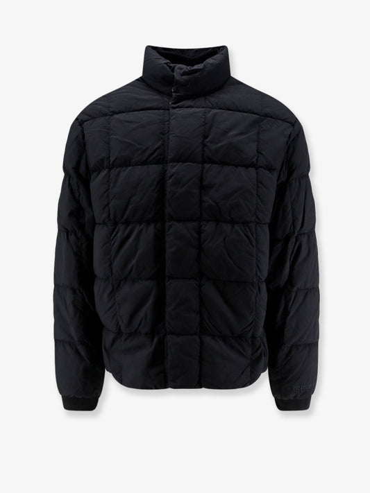 Padded nylon bomber jacket