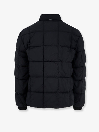 Padded nylon bomber jacket thumbnail