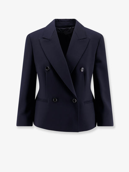 Mxmdorico stretch virgin wool blazer thumbnail