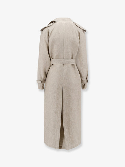 Mxspedaggi linen trench thumbnail