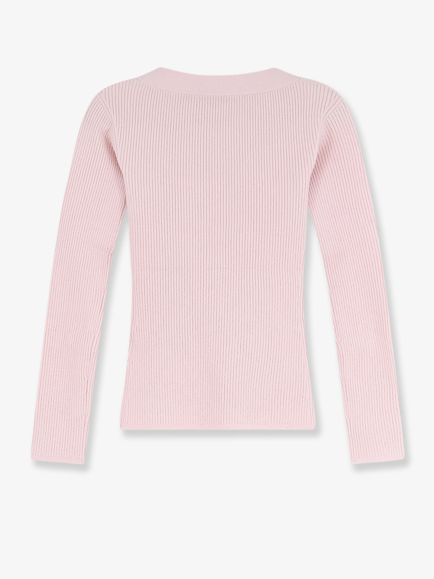 Mxmgioiosa ribbed wool and cashmer ecardigan