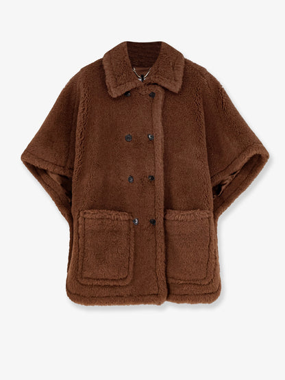 Mxacavallo alpaca, cashmere and silk cape thumbnail