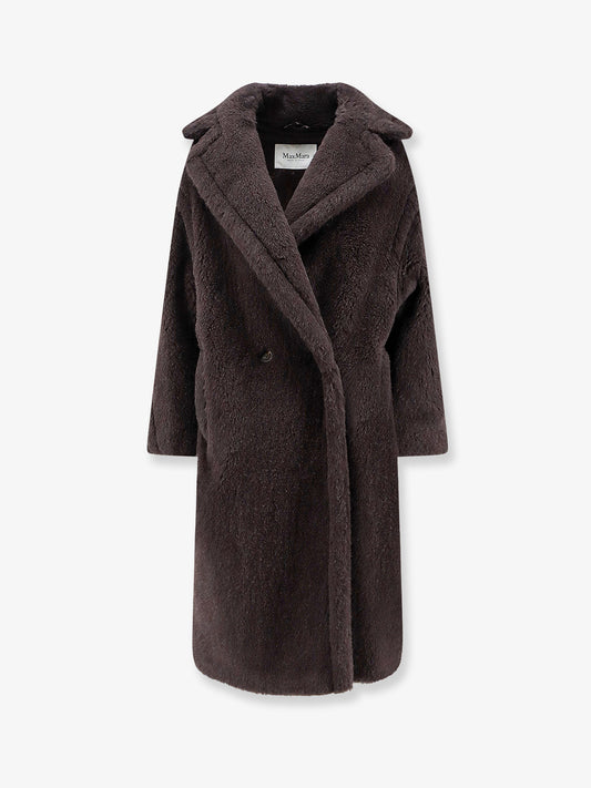 Tedgirl alpaca, virgin wool and silk coat