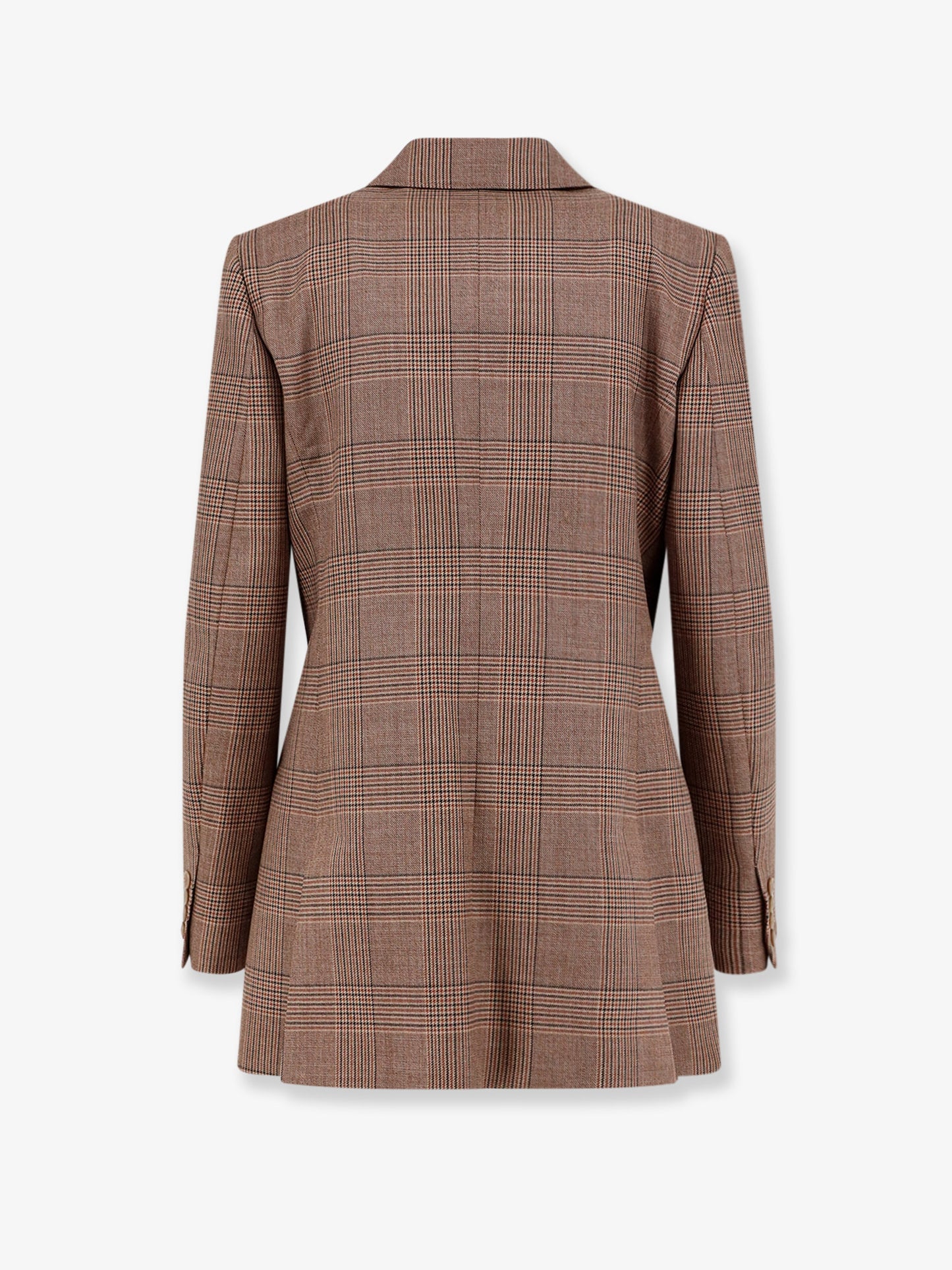 MXMastrale Wool Blazer with Prince of Wales Pattern