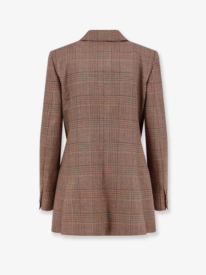 MXMastrale Wool Blazer with Prince of Wales Pattern thumbnail