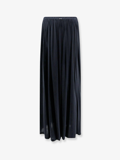 MXMLivrea pleated jersey long skirt thumbnail
