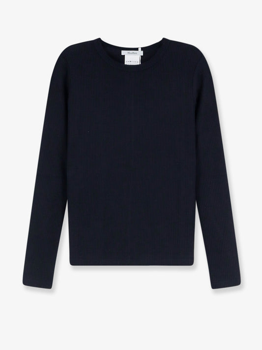 Mxmsalmone lyocell and silk t-shirt