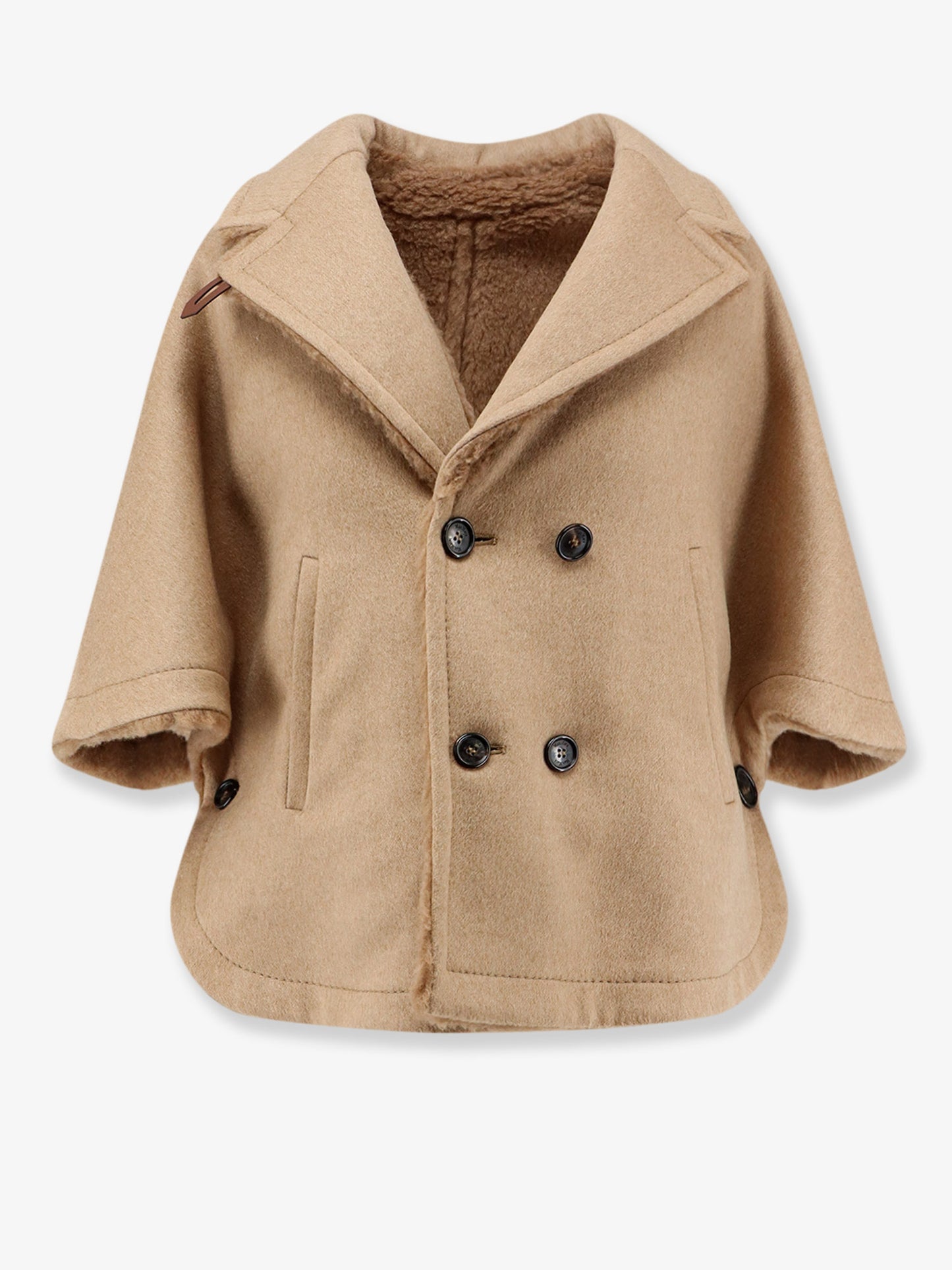 Mxamemo camel hair coat