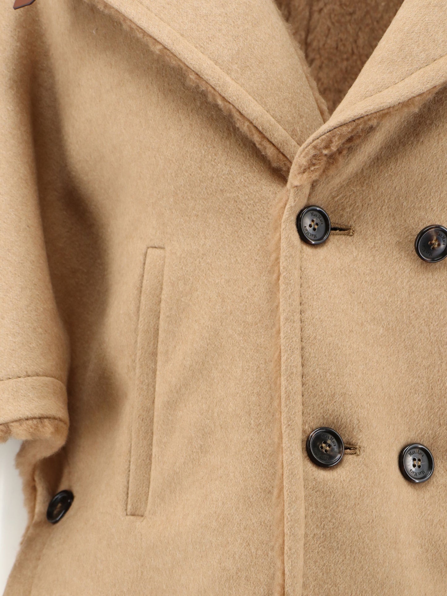 Mxamemo camel hair coat