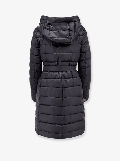 Novef The Cube long down jacket with belt thumbnail