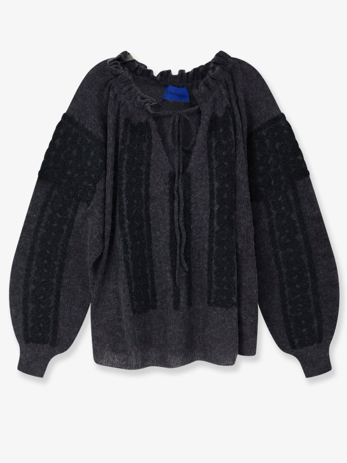 Maglia Appi in lana e alpaca con motivo floreale