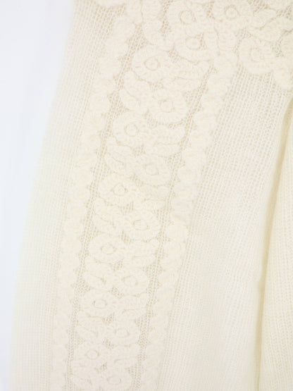 Maglia Appi in lana e alpaca con motivo floreale thumbnail