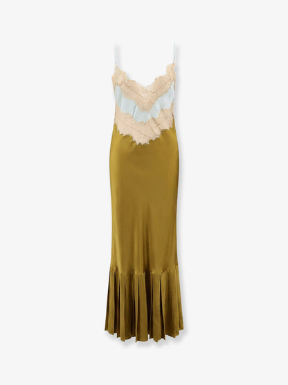 Fina viscose dress with lace profile thumbnail