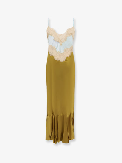 Fina viscose dress with lace profile thumbnail