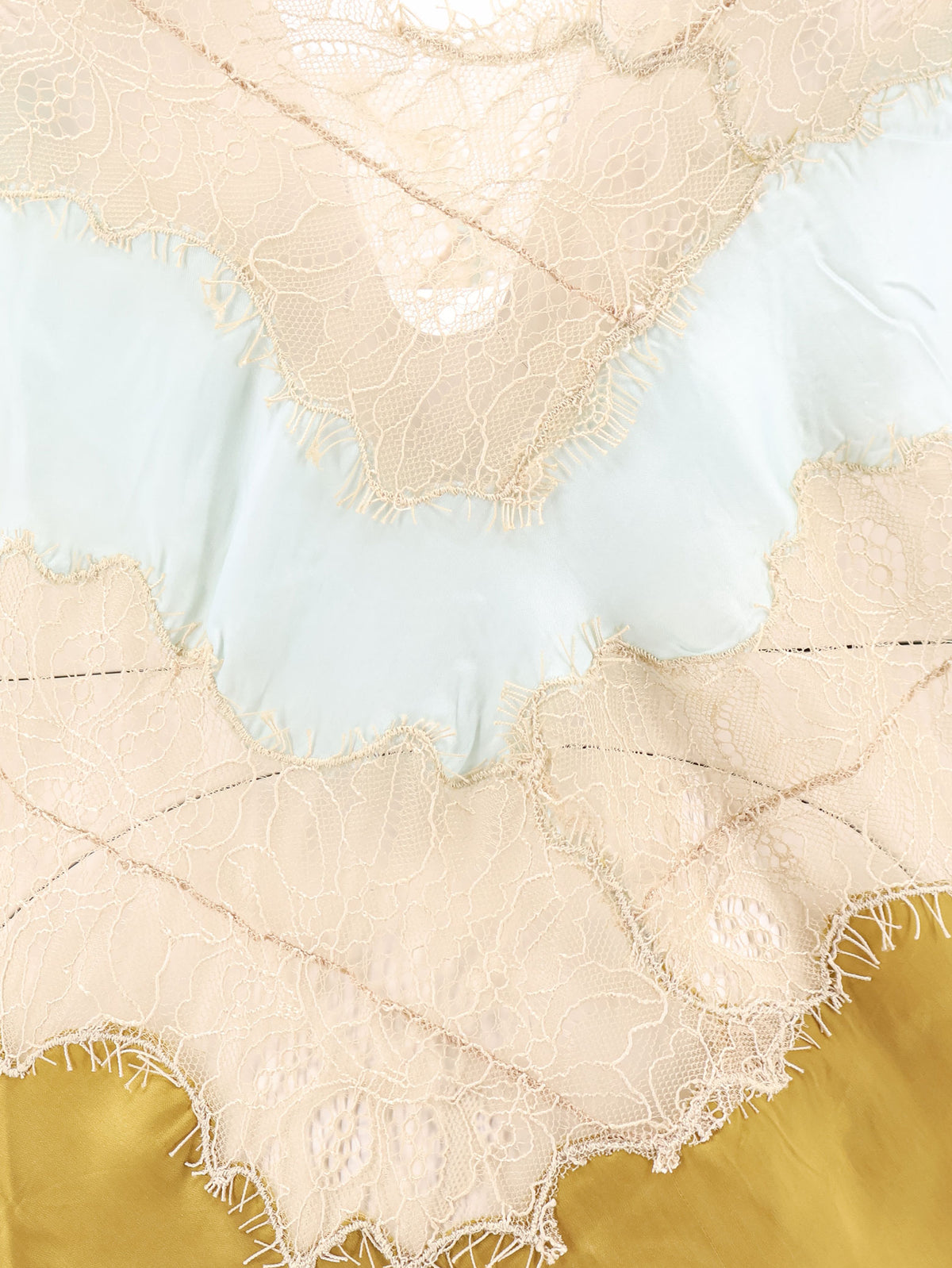 Fina viscose dress with lace profile