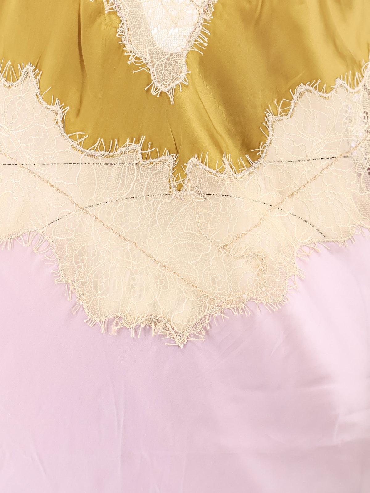 Fina viscose dress with lace profile
